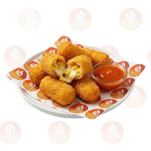 Corn & cheese poppers (3 pcs)